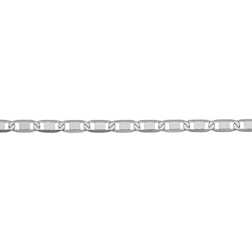 Italienisches Valentino-Armband, ca. 19 cm, 925 Silber image number 0