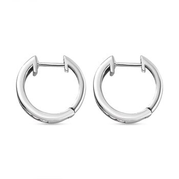 Wei&szlig;e Topas-Creolen - 1,57 ct.
