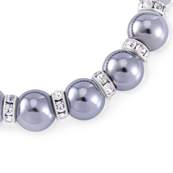 Terahertz, Wei&szlig;er Kristall Armband Flexibles Standard image number 3