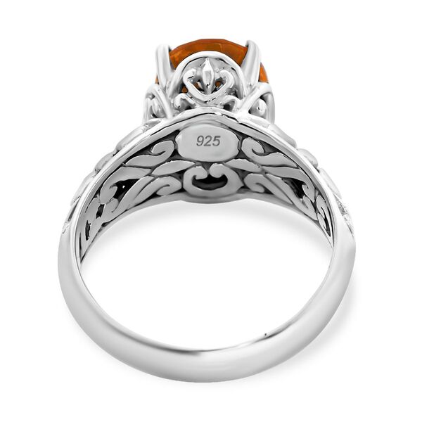Royal Bali Kollektion - Citrin Ring - 5,38 ct. image number 4