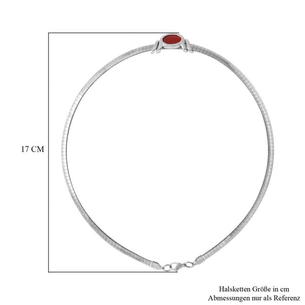 EVER TRUE schlichte Solit&auml;r-Edelstein-Halskette in Silberton image number 7