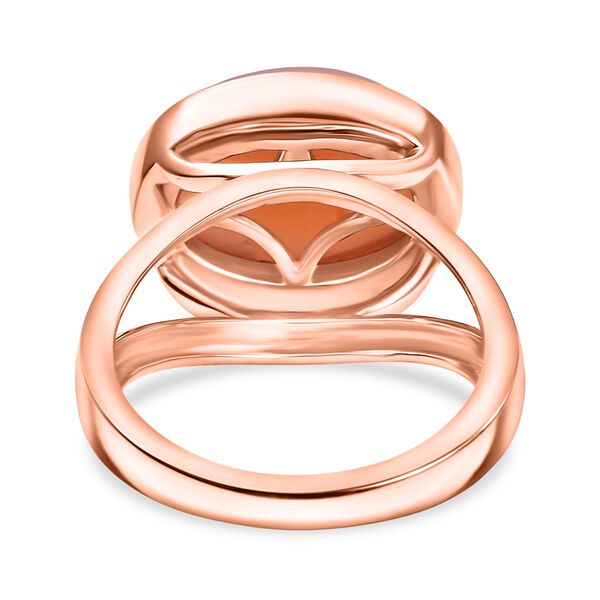 AA Vinicunca-Peruanischer Opal Ring 925 Silber 750 ros&eacute;vergoldet (Gr&ouml;&szlig;e 20.00) ca. 4,96 ct image number 5