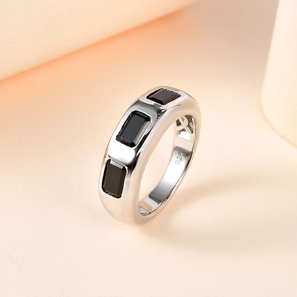 Schwarzer Spinell-Ring - 2,39 ct. image number 2