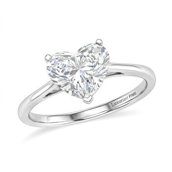 LUXURIANT IGI zertifizierter VS-EF Labor Diamant Ring in 950 Platin - 3 ct.