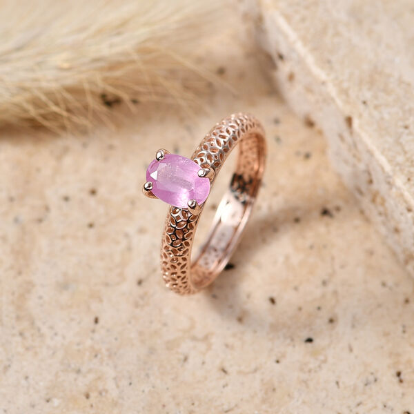 D'Joy Ilakaka rosa Saphir Ring - 1,21 ct. image number 1