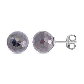 Terahertz Ohrringe 925 Silber rhodiniert ca. 11,00 ct.