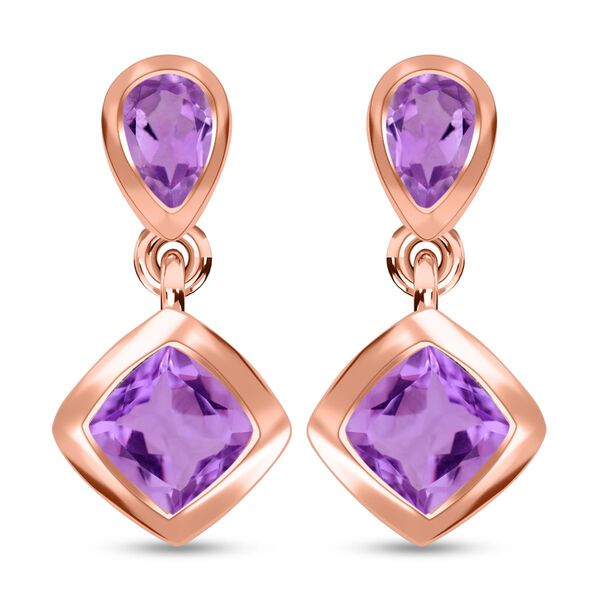 Rose De France Amethyst-Ohrringe - 1,49 ct. image number 0