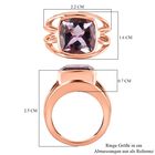 Rose De France Amethyst Ring - 5,15 ct. image number 6