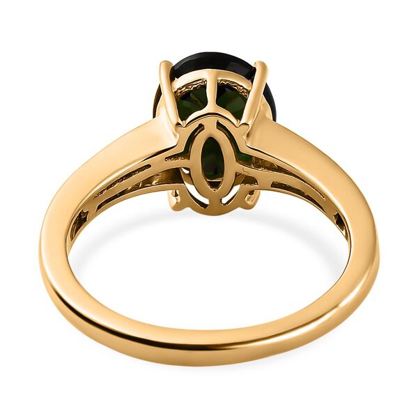 AA Chrom Turmalin und Diamant-Ring - 3,07 ct. image number 6