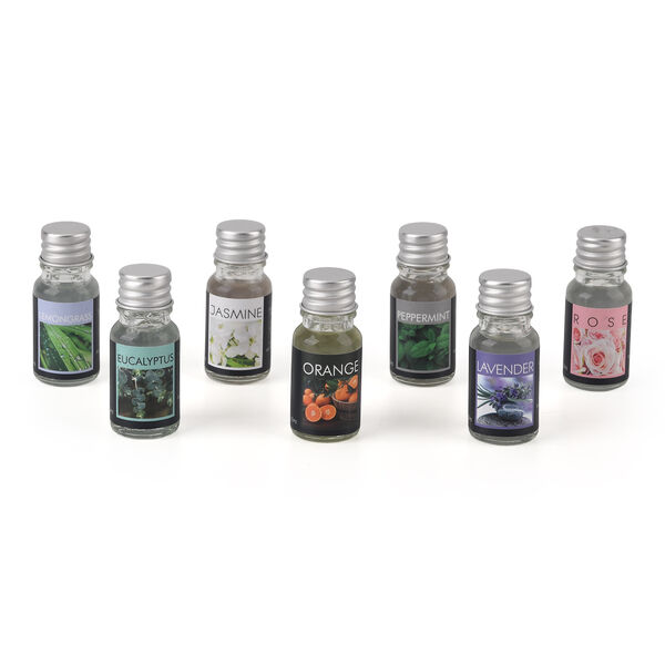 LIVMORE Luftbefeuchter mit 7 &auml;therischen &Ouml;len, 200ml Wasserkapazit&auml;t, Braun image number 8
