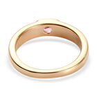 Rosa Turmalin Ring 925 Silber vergoldet  ca. 0,18 ct image number 5