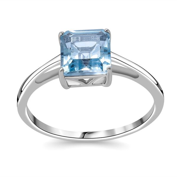 AA himmelblauer Topas Ring - 2,08 ct. image number 3