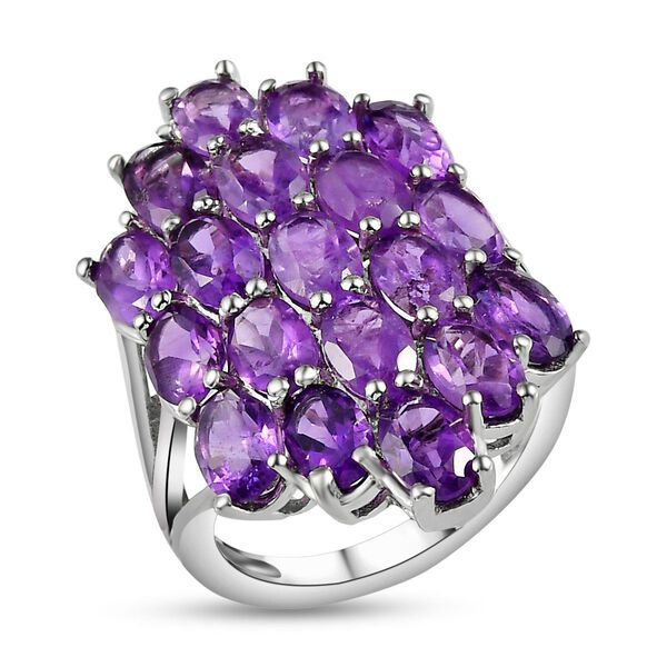 Afrikanischer Amethyst Ring - 7.30 Ct. image number 4