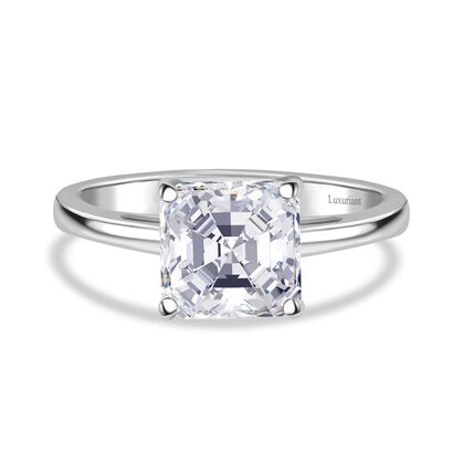 LUXURIANT DIAMOND - Lab Grown Diamant VS-EF IGI zertifiziert Ring 950 Platin (Gr&ouml;&szlig;e 19.00) ca. 3,00 ct