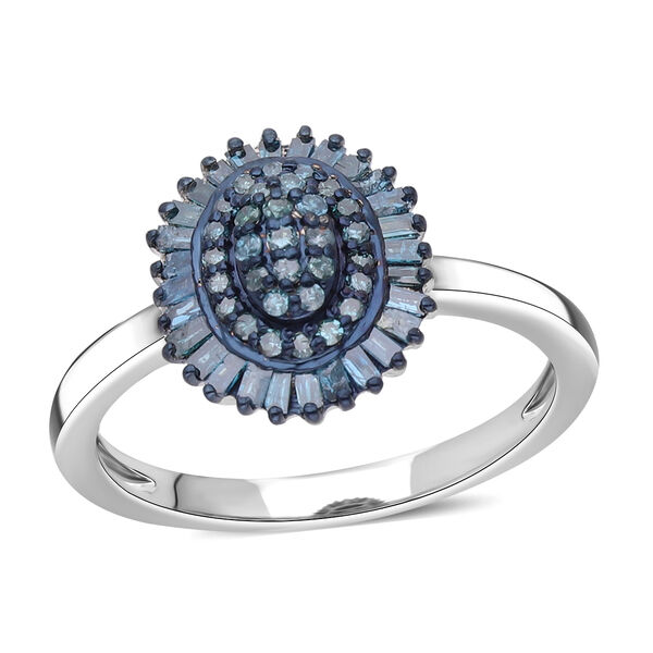 Blauer Diamant-Ring - 0,50 ct. image number 0