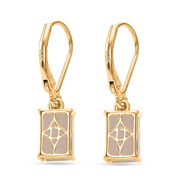 D'Joy AA nat&uuml;rliche, &auml;thiopische Welo Opal Ohrringe - 2,23 ct. image number 4