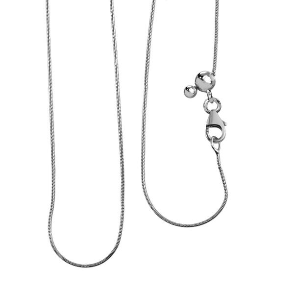 2er Set - Schlangenkette und Armband, Silber image number 4