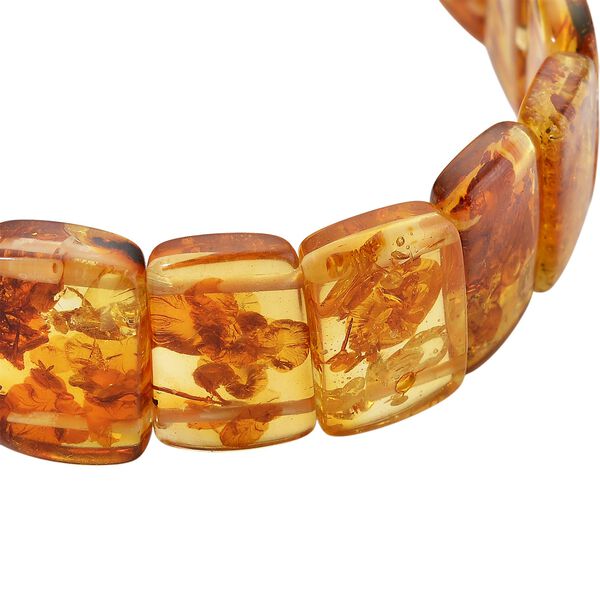 Natürliches baltisches Bernstein Armband, Flexibel, image number 2