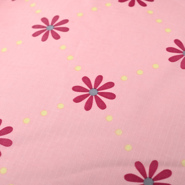 LIVMORE 3er-Set Aufbewahrungstaschen aus 210D-Oxford-Gewebe, Rosa image number 5