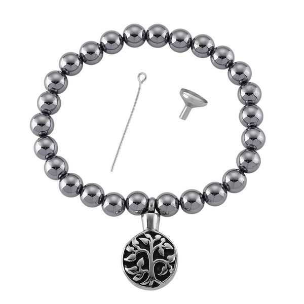 Terahertz Armband ca. Flexibles cm 316L Edelstahl ca. 80.00 ct