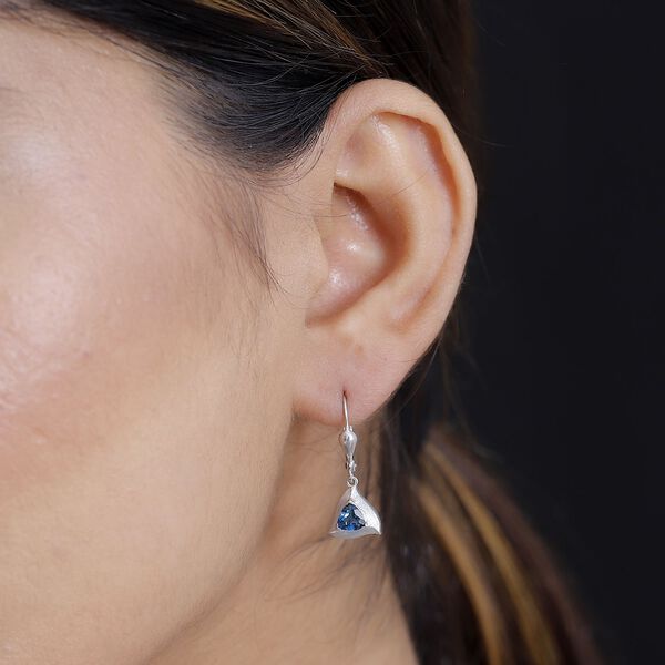 AA London Blautopas Ohrringe - 1,15 ct. image number 3