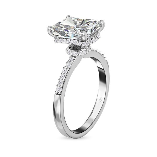 Moissanit Ring, ca. 3.62 ct image number 7