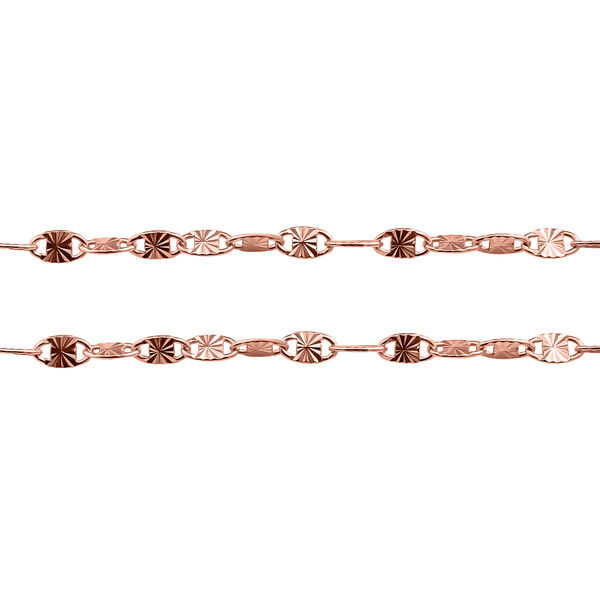 Valentino 925 Silber ros&eacute;vergoldet Kette, ca. 45 cm image number 1