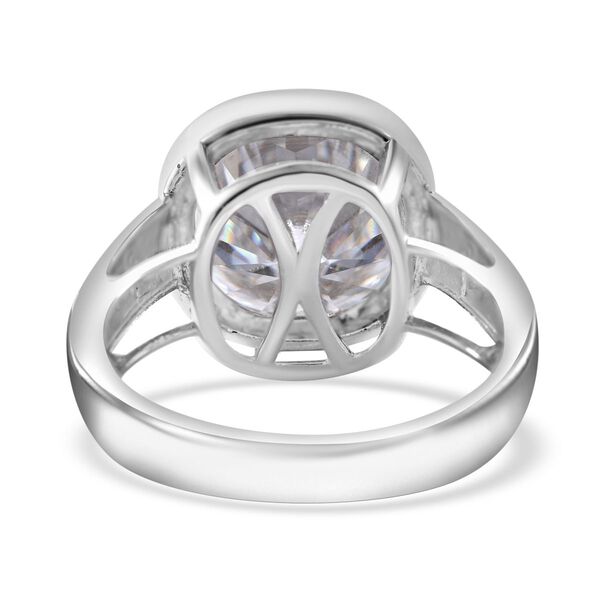 Moissanit Ring - 7,24 ct. image number 6