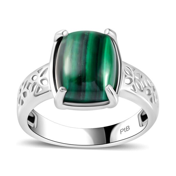 2er-Set - Malachit Ringe - 14 ct. image number 4