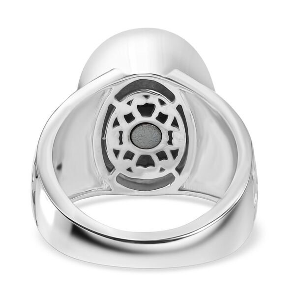 Tansanit-Matrix Ring 950 Kupfer (Größe 20.00) ca. 4,10 ct image number 5