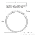 Diamant Ring 925 Silber platiniert  ca. 0,10 ct image number 5