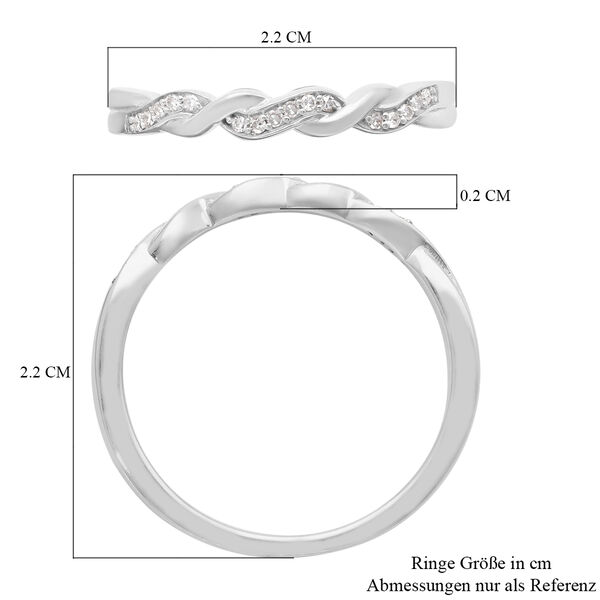 Diamant Ring - 0,10 ct. image number 6