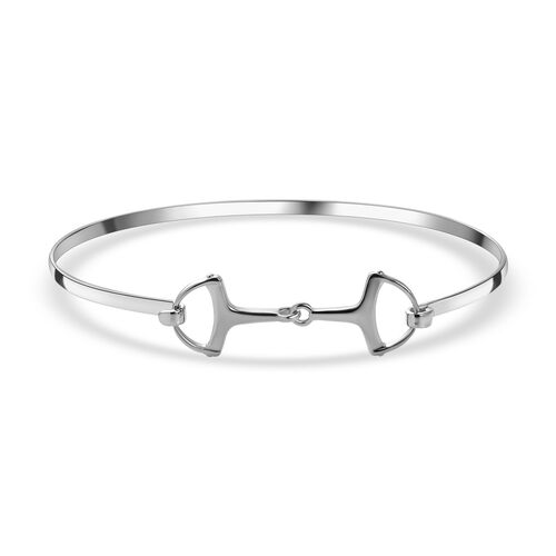 Trensen-Armband in platiniertem Silber image number 0