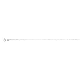 Diamantgeschliffene Rockkette 75cm in 925 Silber
