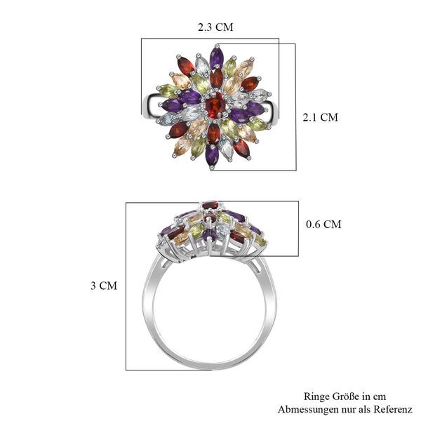 Multi-Edelstein-Ring - 2,87 ct. image number 7