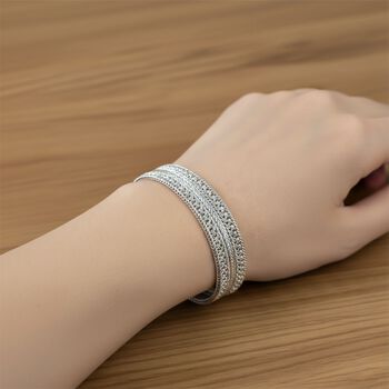 D'Joy 925 Silber Armband ca. 19 cm ca. 41,38g