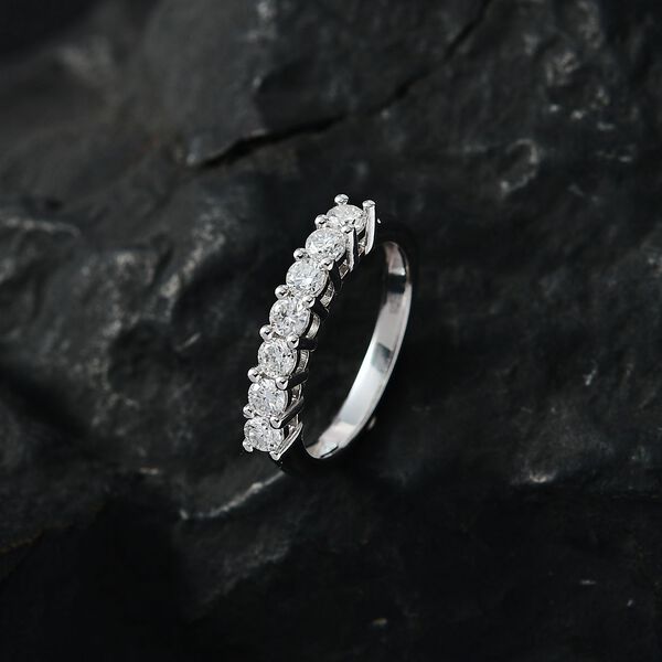 Moissanit Ring - 0,58 ct. image number 8