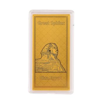 Elefant Goldfolie in 999 Gold, 100mg, 5,5x3cm