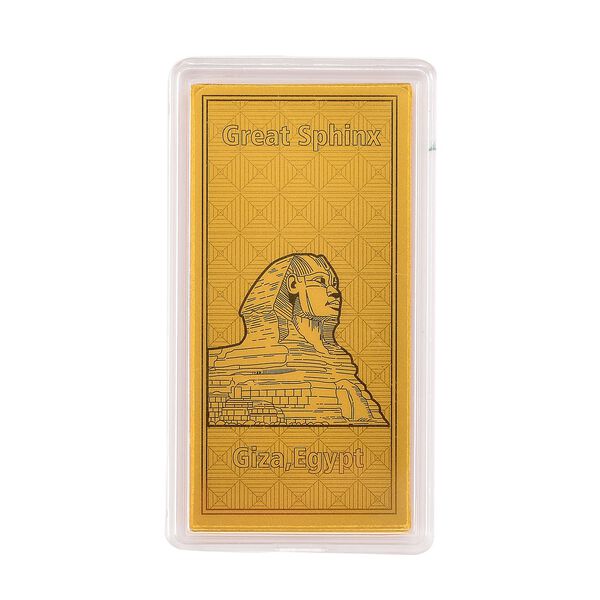 Elefant Goldfolie in 999 Gold, 100mg, 5,5x3cm