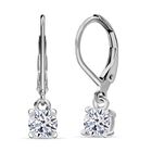 LUXURIANT DIAMOND - Lab Grown Diamant VS-GH SGL zertifiziert Ohrringe 925 Silber rhodiniert  (10-15 Werktage Lieferzeit) ca. 1.00 ct