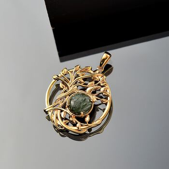 Sibirischer Seraphinit Anh&auml;nger - 3 ct.