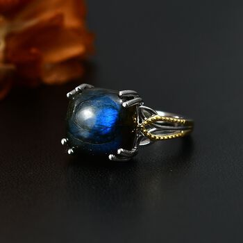 Labradorit Ring - 7,71 ct.