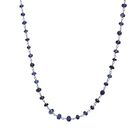 Masoala Saphir-Halskette in Silber, 50 cm, 27,00 ct. image number 0