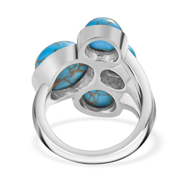 Blauer T&uuml;rkis-Ring - 7,72 ct. image number 5