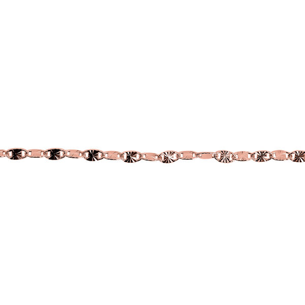 Valentino 925 Silber rosévergoldet Armband, ca. 19 cm image number 1
