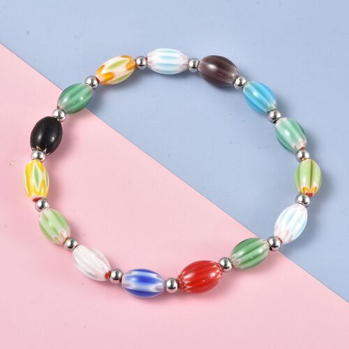 Armband im Murano-Stil, 19 cm image number 1