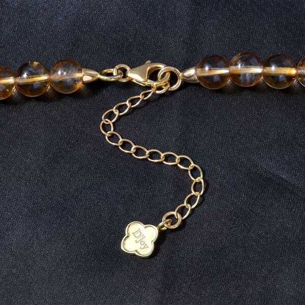 Citrin Halskette, 45 cm  - 170 ct. image number 7