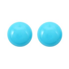 AAAA Sleeping Beauty Turquoise Round 8 Cabochon Cut ca. 3.80 ct