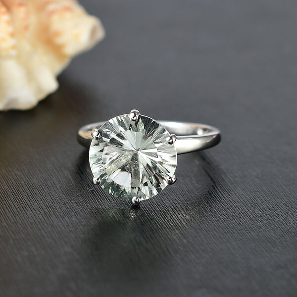 Prasiolith Ring - 5,91 ct. image number 2