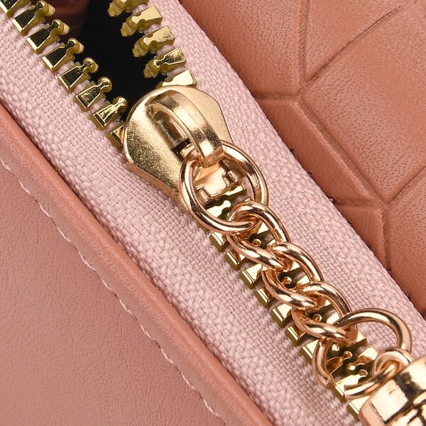 RFID-Geldb&ouml;rse mit Zippverschluss, ca. 20x10x3cm, Rosa image number 7